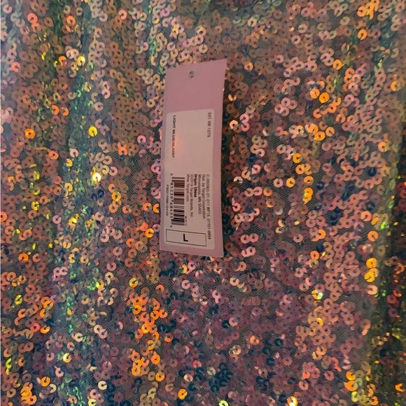 Wild Fable Women's Midi Slip Tank Sequin Party Dress Side Slit - Picture 3 of 5